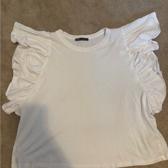 White Zara Blouse - Picture 1 of 4